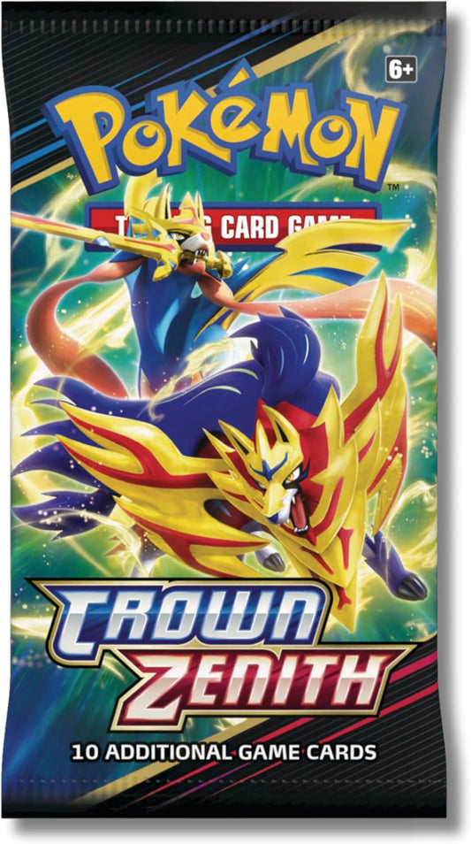 Crown Zenith Booster Pack Pokémon TCG Sword and Shield (10 cards)