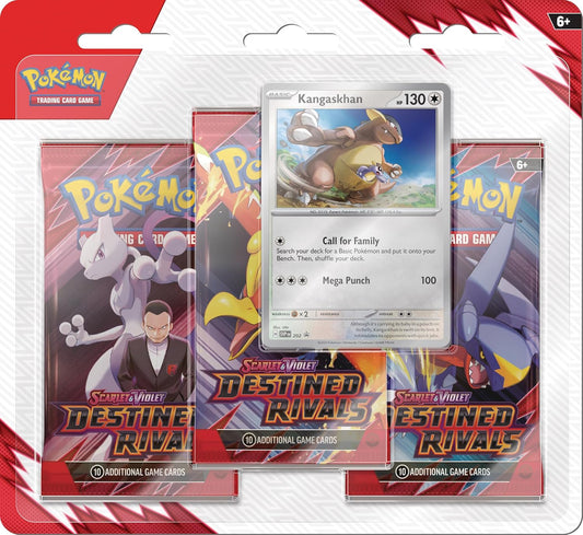 Desinted Rivals : 3 Pack Blister Kangaskhan Pokemon TCG (Copy)