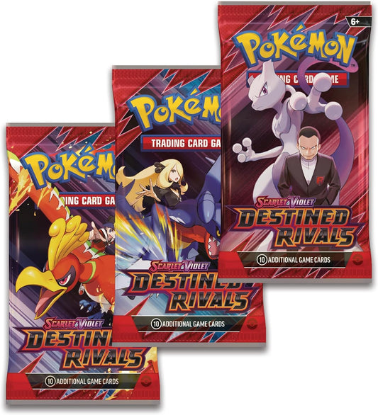 Destined Rivals : 3 Pack Blister Zebstrika Pokemon TCG