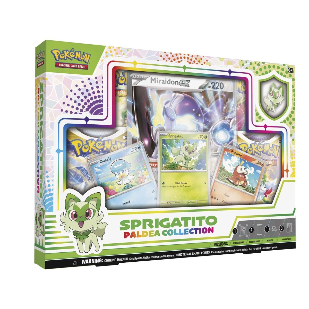 Pokemon Paldea Collection - Sprigatito & Miraidon