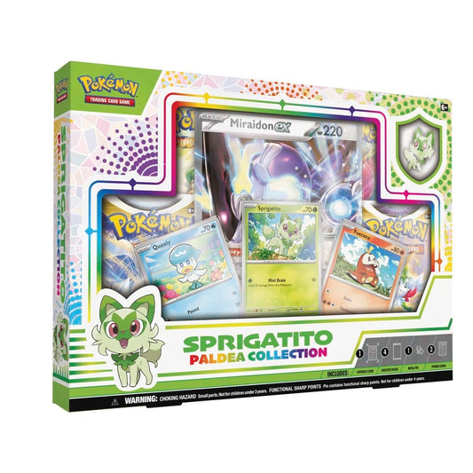 Pokemon Paldea Collection - Sprigatito & Miraidon