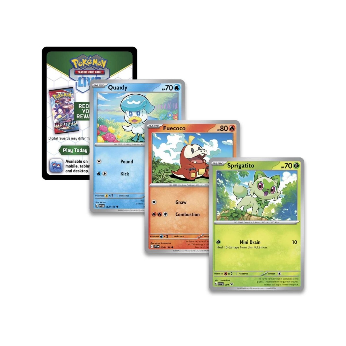 Pokemon Paldea Collection - Sprigatito & Miraidon