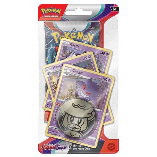 Pokemon Scarlet & Violet Base Set Premium Checklane Blister Gengar