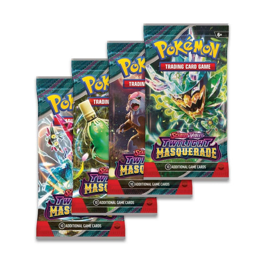 Twilight Masquerade Booster Pack Pokémon TCG Scarlet and Violet (10 cards)