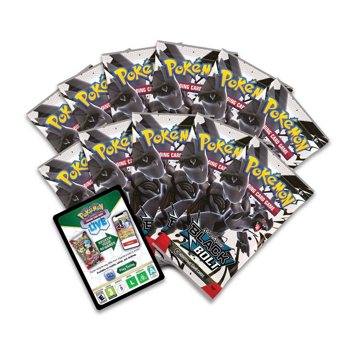 Black Bolt POKEMON CENTER PC Elite Trainer Box ETB Pokemon TCG Trading Card Game