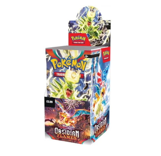 Obsidian Flames Half Booster Box (18 Packs) Pokemon TCG SEALED