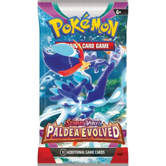 Paldea Evolved Booster Pack Pokémon TCG Scarlet and Violet (10 cards)