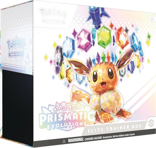 Prismatic Evolutions Elite Trainer Box ETB Pokemon TCG Trading Card Game
