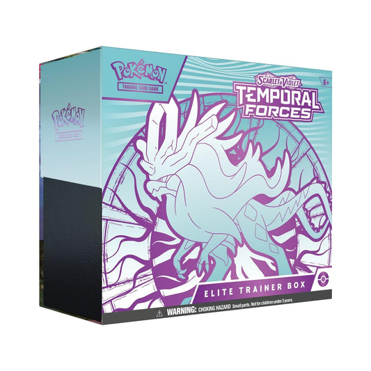 Pokemon Temporal Forces Elite Trainer Box (Blue)