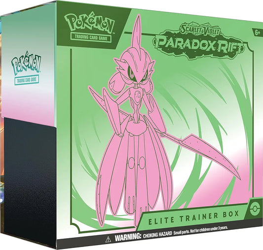 Pokémon TCG - Paradox Rift ETB Pink/Green