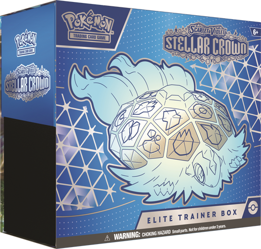 Stellar Crown Elite Trainer Box ETB Pokemon TCG Trading Card Game