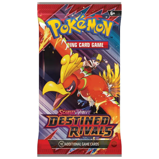 Destined Rivals Booster Pack Pokémon TCG Scarlet and Violet (10 cards)