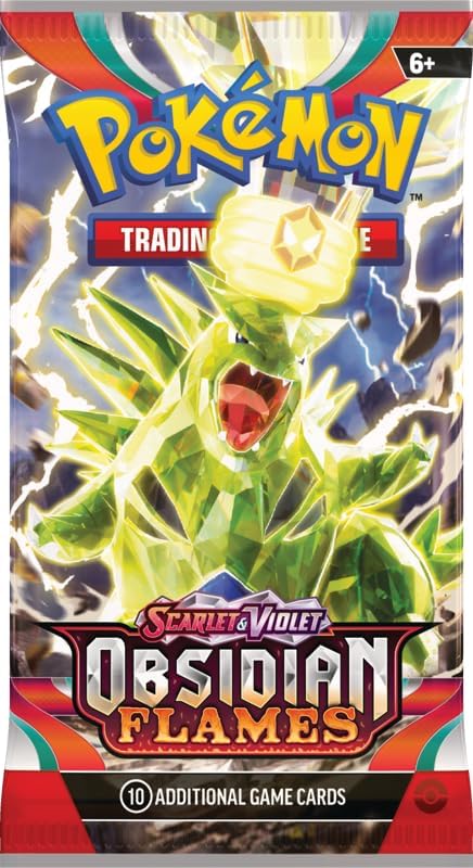Obsidian Flames Booster Pack Pokémon TCG Scarlet and Violet (10 cards)