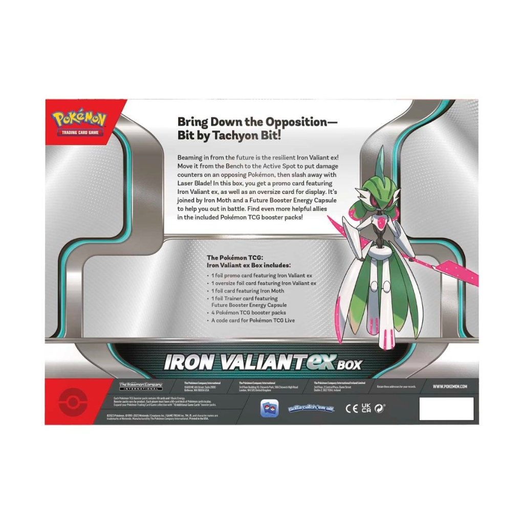 Pokémon TCG - Iron Valiant ex box