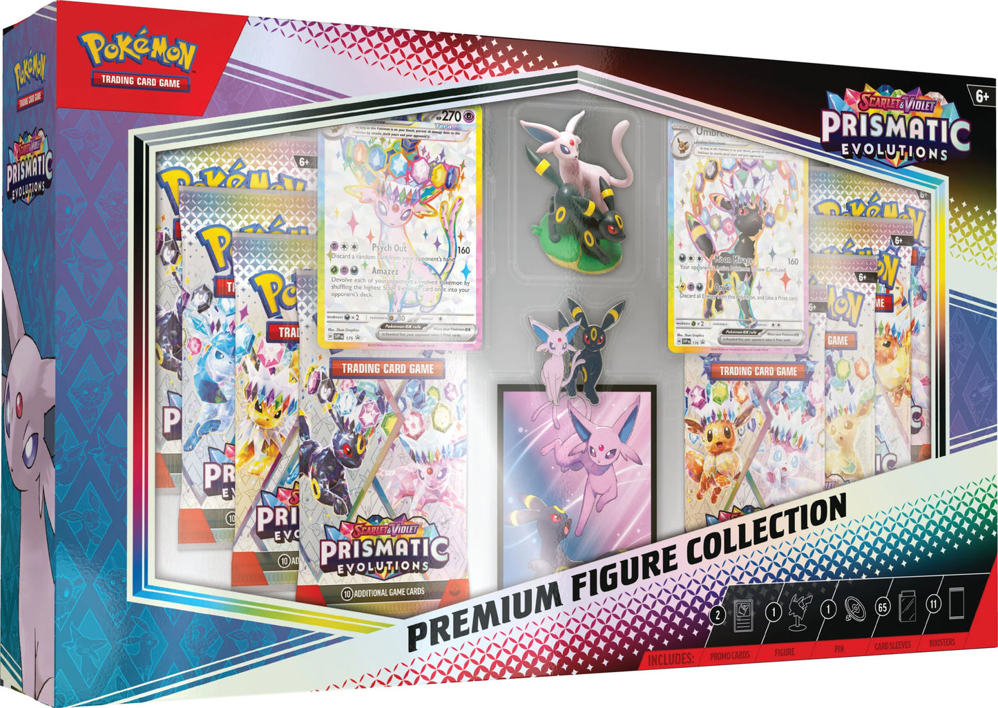 Prismatic Evolutions Figurine Collection Pokemon TCG