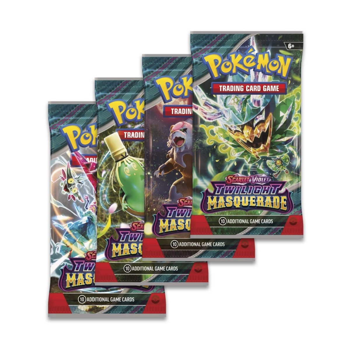 Twilight Masquerade Booster Pack Pokémon TCG Scarlet and Violet (10 cards)