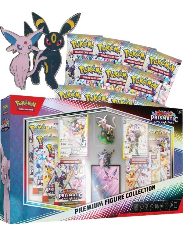 Prismatic Evolutions Figurine Collection Pokemon TCG