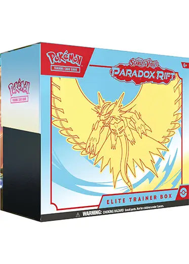 Pokemon TCG - Paradox Rift ETB Blue/Yellow
