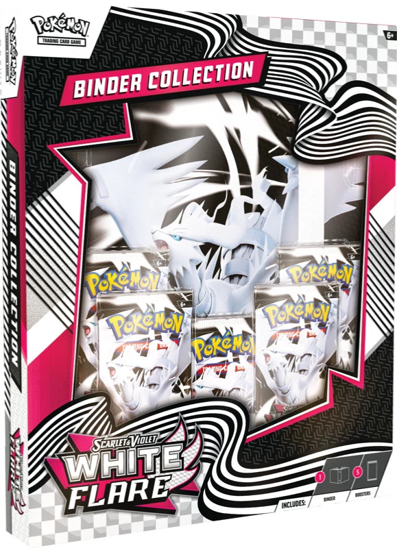 Scarlet & Violet White Flare Binder Collection Pokemon TCG