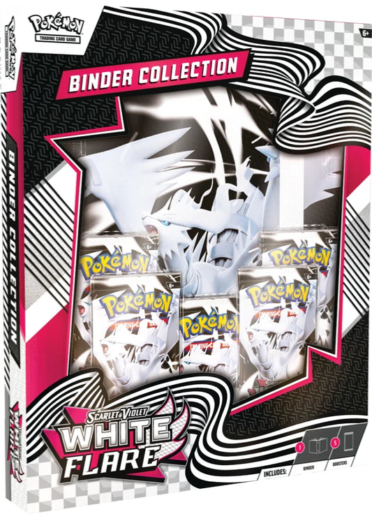 Scarlet & Violet White Flare Binder Collection Pokemon TCG